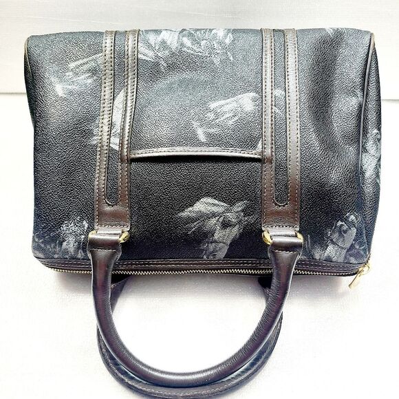 Louvrouse Canvas Leather Bag - Picture 6 of 8